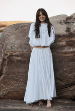 mamapapa - Vicky cotton skirt - White