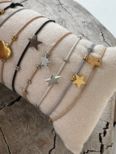 star bracelet on elastic string