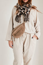 Leopard scarf