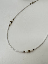 Handmade bead and shell necklace or bracelet