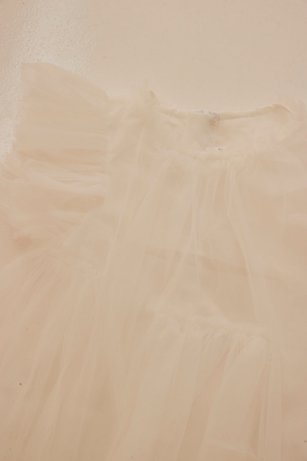 Tutu dress with Balloon sleeve tulle