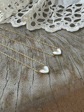 Heart chain necklace