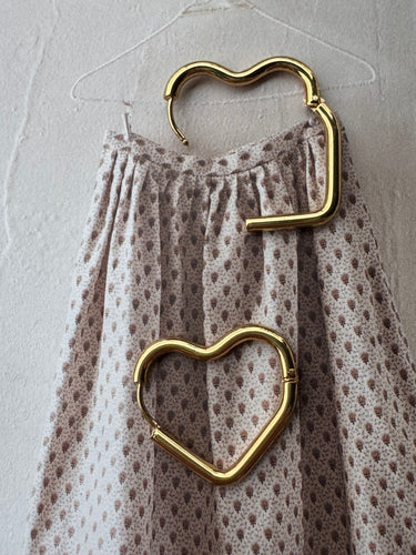 heart earring
