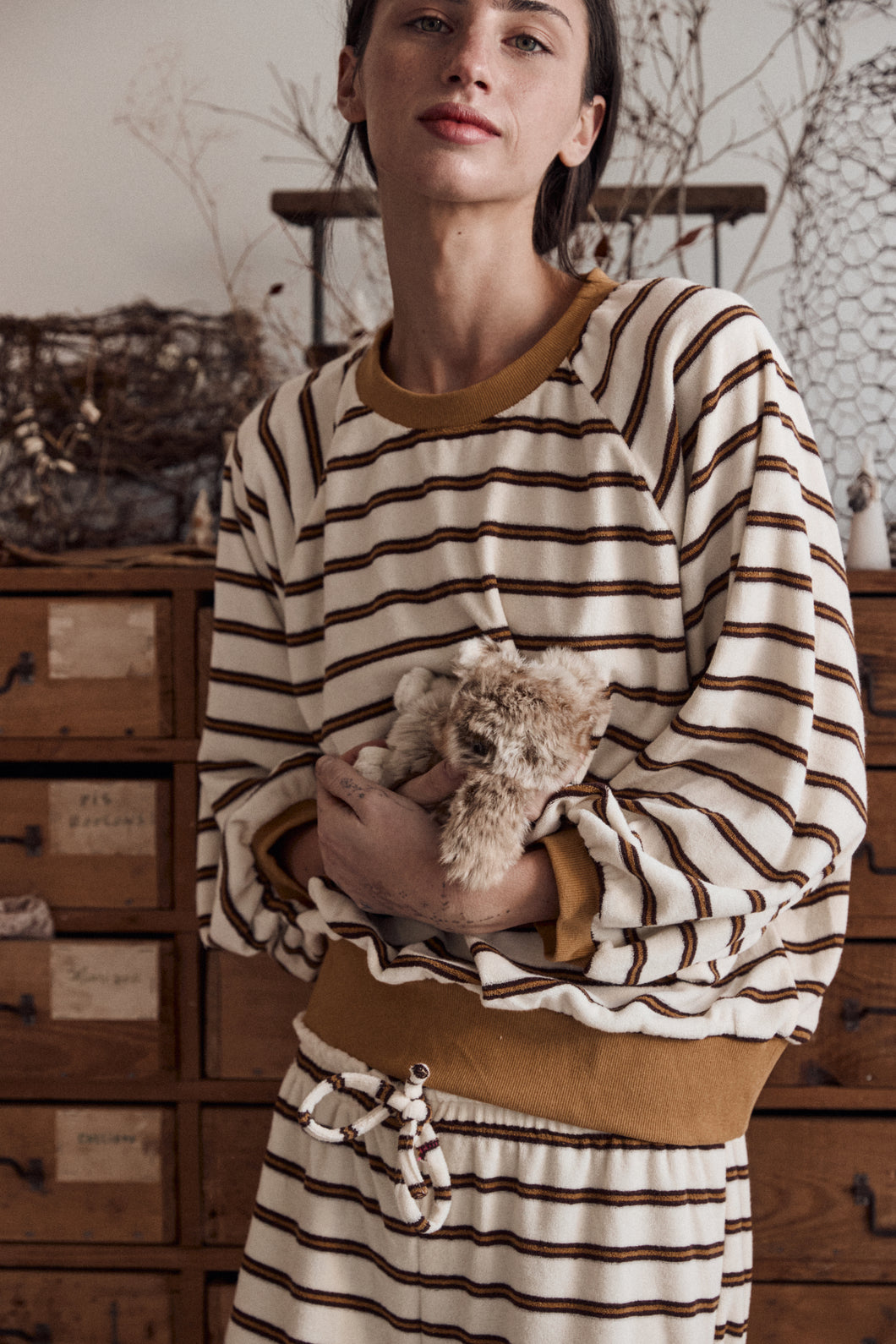 mamapapa - stripes sweatshirts and pants