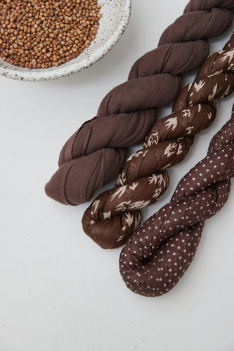 Cotton print scarf