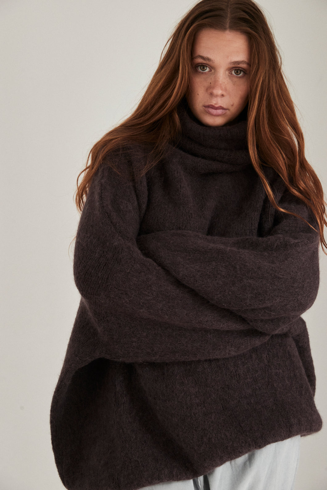 mamapapa Will chocolate sweater