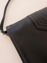 Leather black bag