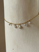 Clear gem bracelet