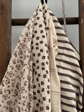 Denmark - tea towel stripe choco