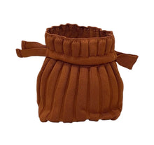 mini pleated handbag