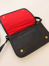 Leather black bag