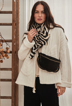 Stripe winter scarf