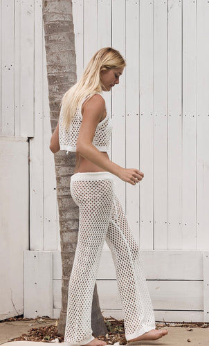 mamapapa - Crochet crop  top and pant