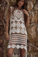 Mamapapa - Cobra Crochet Dress in White