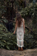 Mamapapa - Cobra Crochet Dress in White