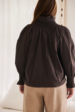 mamapapa - Ginger chocolate blouse