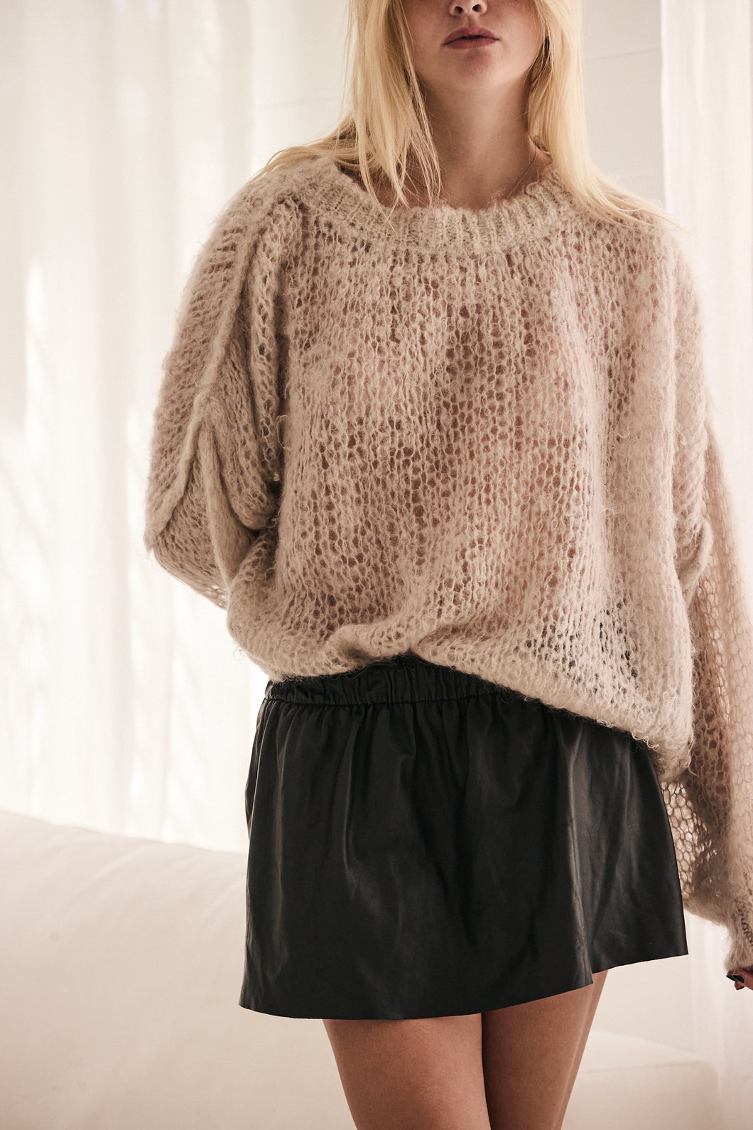 mamapapa - Inca mohair sweater shell