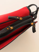 Leather black bag