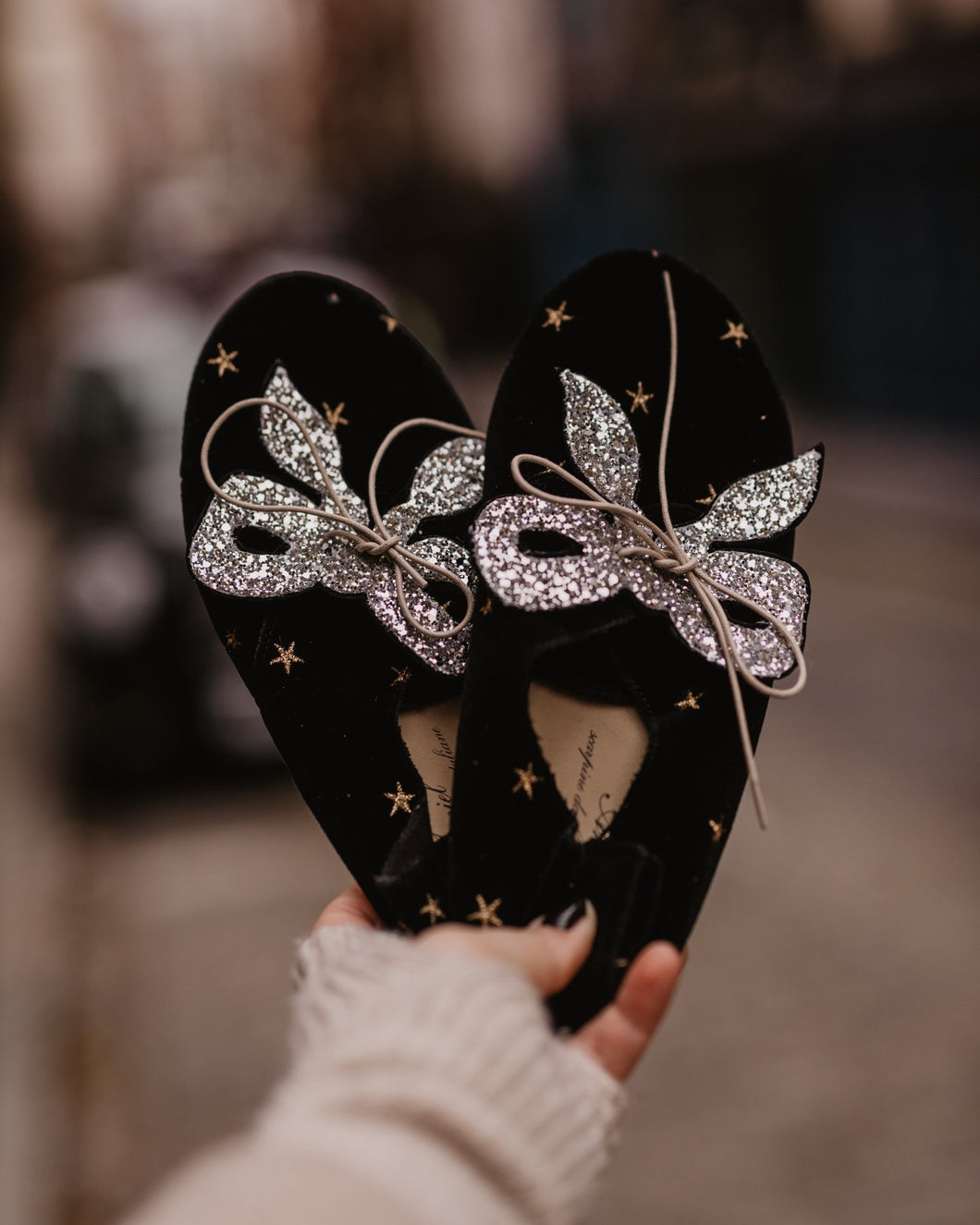 anniel - star velvet soft shoes