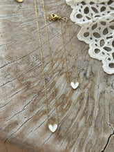 Heart chain necklace