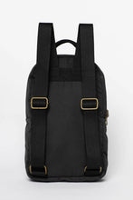 Black mini backpack
