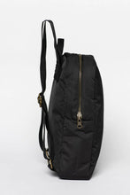 Black mini backpack