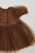 Tutu brown dress