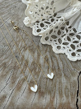 Heart chain necklace