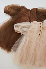 Tutu dress with Balloon sleeve tulle
