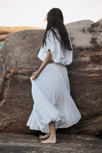 mamapapa - Vicky cotton skirt - White
