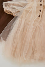 Tutu dress with Balloon sleeve tulle