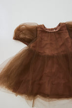 Tutu brown dress
