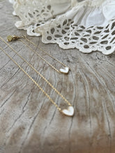 Heart chain necklace
