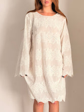 mamapapa - Paris white cotton broderie dress