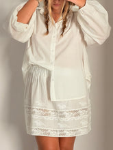 mamapapa - luna cotton fine lace skirt