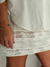 mamapapa - luna cotton fine lace skirt