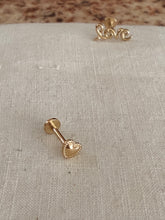 single Heart earring