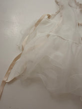 white tulle top