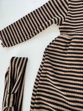 Striped cotton jumpsuit/all in one