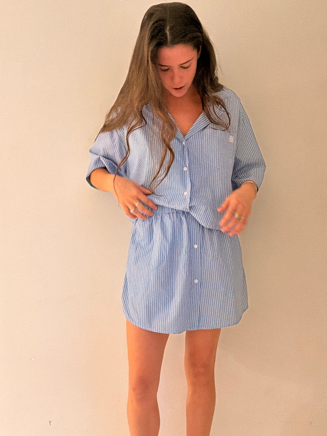 Loewe shirt and skirt