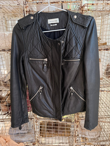 Isabel Marant leather black jacket