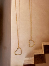 heart fine chain necklace