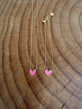 Heart chain necklace