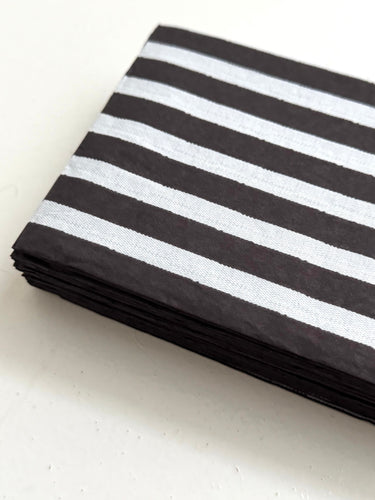 Paper napkins stripe