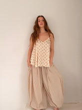mamapapa - Llama polka dots flowy singlet top