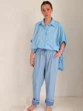 mamapapa - Pepa stripes bleu pants