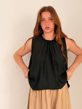 mamapapa - Mole flowy sleeveless top