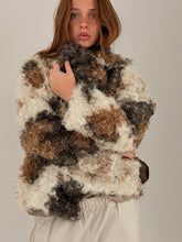 mamapapa - long sleeve faux fur vest
