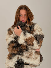 mamapapa - long sleeve faux fur vest