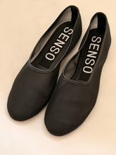 Senso flat black shoes